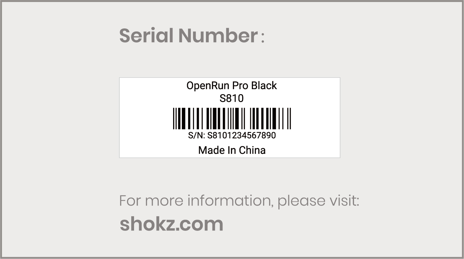 How To Locate Your Serial Number. If you're registering your headphones…, by AfterShokz